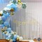 Baby Shower Blue Balloon Garland Arch Kit for Boy (Blue,gold,white)
